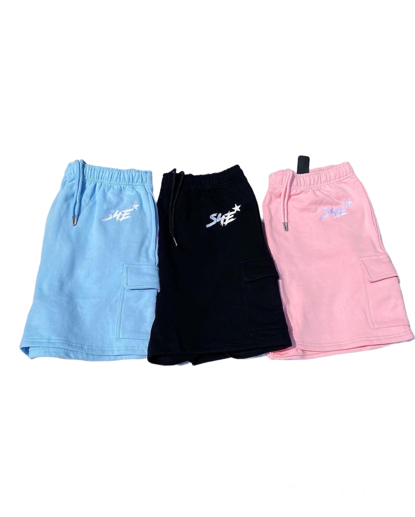 Champion stacked nylon deals ripstop shorts pink